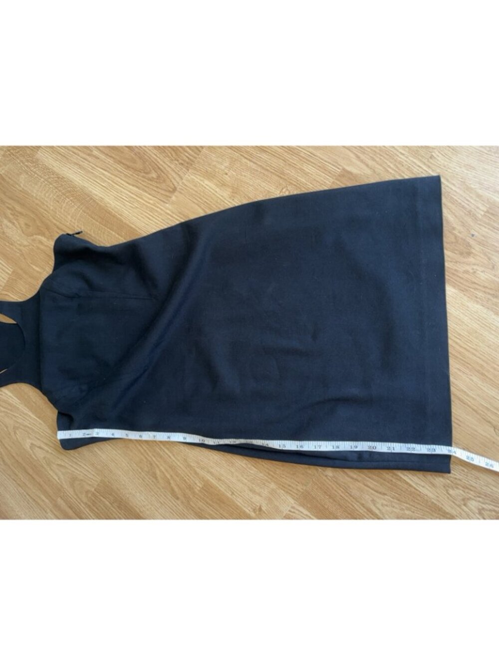 T by Alexander Wang Black Sleeveless Bodycon Dress Small Full Zip T-back 1B - Picture 13 of 13